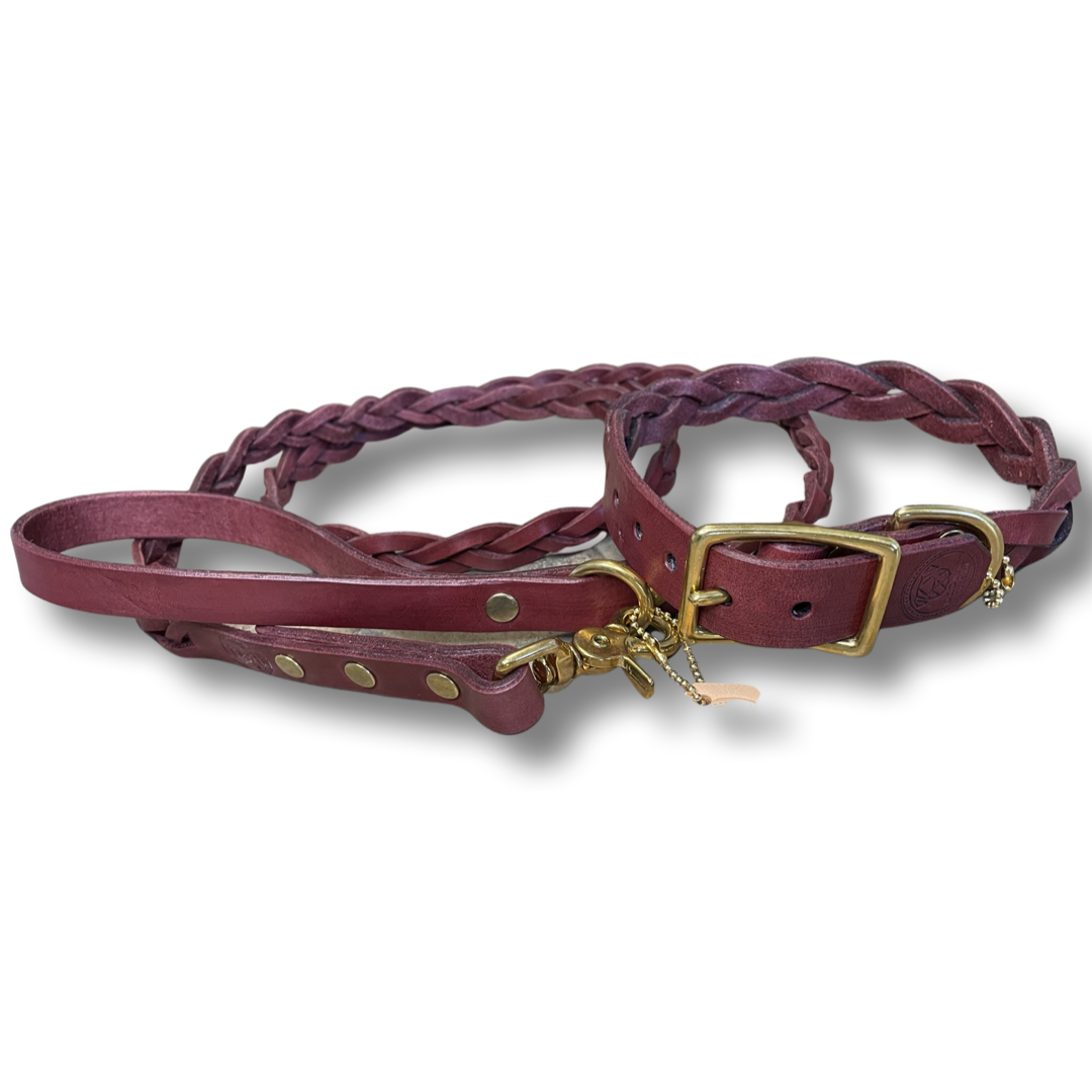Dog Rags Leather Leash